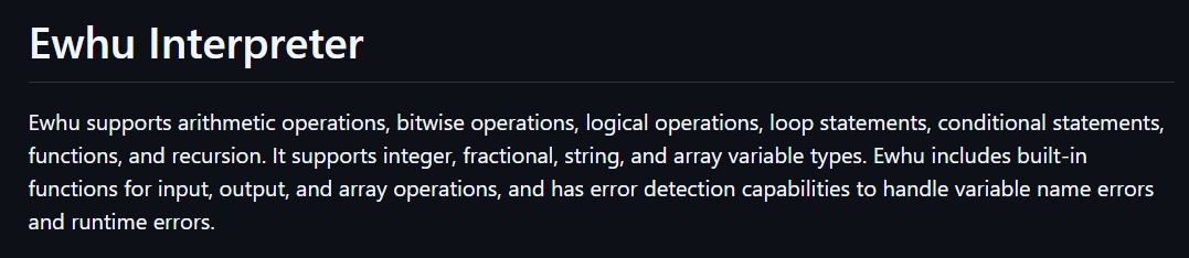 description